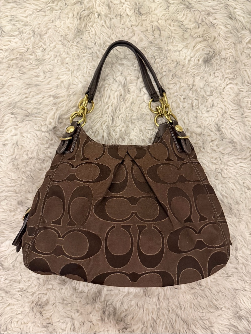 Coach Maddison Maggie Bag - Mocha Brown